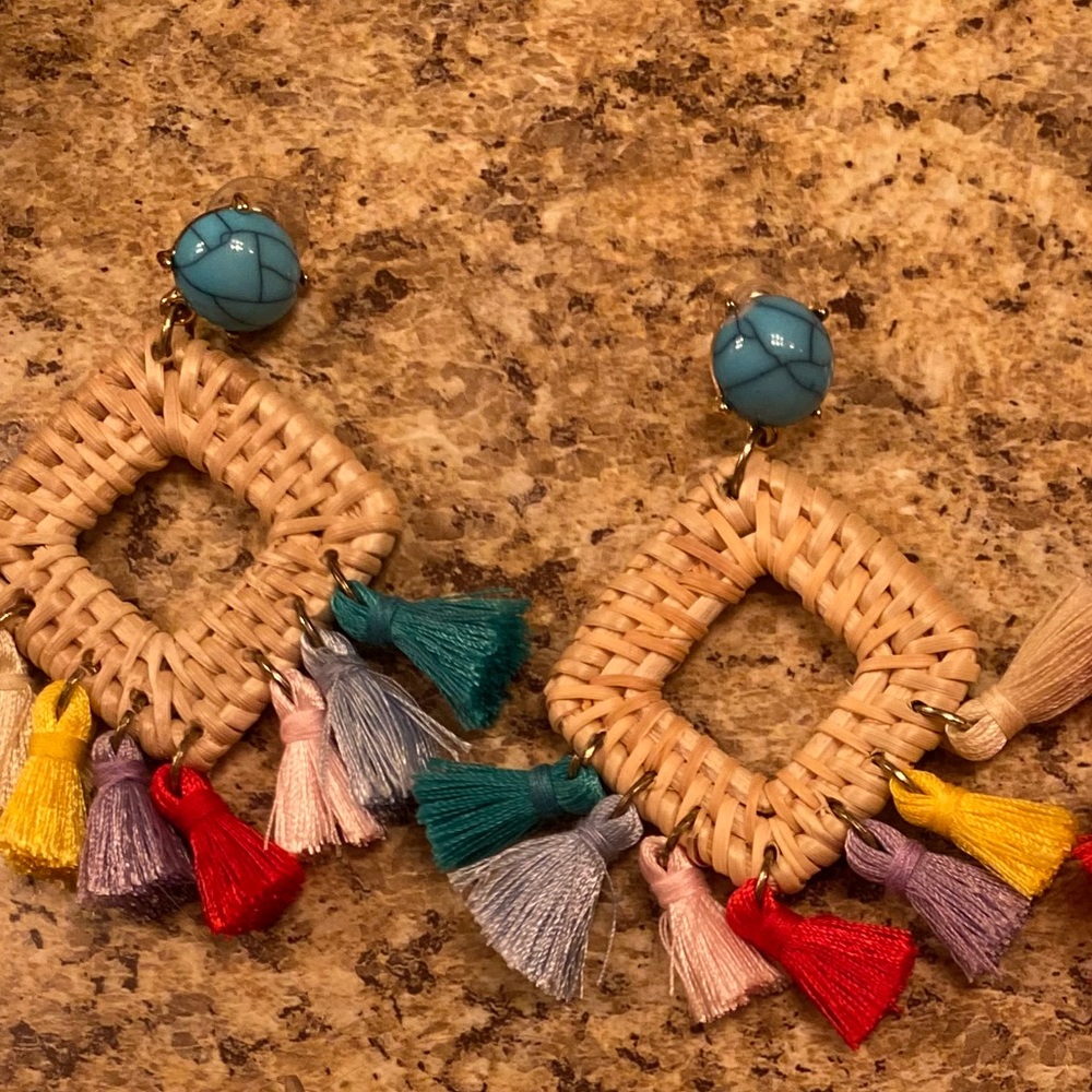 Multicolored earrings